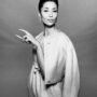 Model China Machado black and white photograph taken by Richard Avedon in 1958